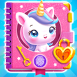 プログラムのアイコン：DIY Unicorn Girls Secret …