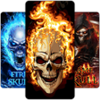 Icoon van programma: Scary Skull Wallpaper 4K