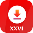 Ikona programu: XXVI Video Downloader Pl…