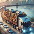 أيقونة البرنامج: Truck Simulation Car Game…