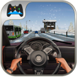 プログラムのアイコン：Racing in Car: Snow Traff…