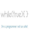 أيقونة البرنامج: While(true){}