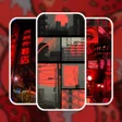 Icon of program: Red Aesthetic Wallpaper