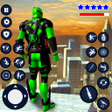 أيقونة البرنامج: Spider Rope Hero: Crime W…