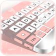 プログラムのアイコン：Geometric Coral Pink Keyb…