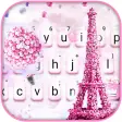 Romantic Paris Tower Keyboard Theme