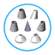 プログラムのアイコン：Cones Calculators : Frust…