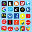 程序图标：All Social Media  Network…