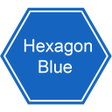 プログラムのアイコン：HexagonBlue