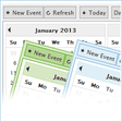 Ikon program: Calendar Event Multi View
