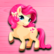 程序图标：Games for girls kids puzz…