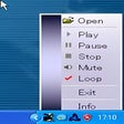 プログラムのアイコン：動く壁紙