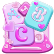 程序图标：Sweet Love Keyboard Desig…