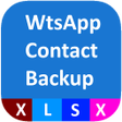 Ícone do programa: Backup Contacts To Excel …
