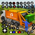 プログラムのアイコン：Offroad Garbage Truck: Du…