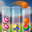 ไอคอนของโปรแกรม: Ball Sort: The Sporty Sor…