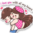 Иконка программы: Couple Love Stickers