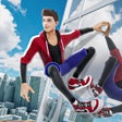 Ícone do programa: Fighting Spider Rope Hero…