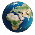 プログラムのアイコン：3D Earth Map Deluxe