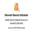 Icon of program: Harvard Source Extractor