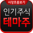 Ikona programu: 인기주식과 테마주 주식시장 인기종목 순위 알림