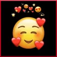 プログラムのアイコン：Cute Emoji Wallpaper HD