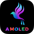 أيقونة البرنامج: Black Wallpapers - AMOLED…
