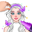Paper Doll: Crafts Coloring icon