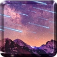 プログラムのアイコン：Meteors Sky Live Wallpape…