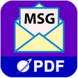 Programın simgesi: MSG to PDF Converter