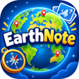 Ikona programu: EarthNote: 5 Facts a Day