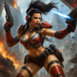 ไอคอนของโปรแกรม: Spacero: Sci-Fi Hero Shoo…