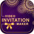 أيقونة البرنامج: Video Invitation Maker : …