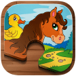 Animal Puzzle Kids  Toddlers