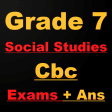 Std 7 Social Studies ExamsAns