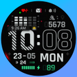 Icoon van programma: SH098 Watch Face WearOS w…