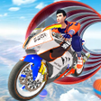 أيقونة البرنامج: Spider Moto Flip Match Ra…