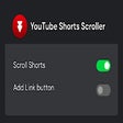 YouTube Shorts Scroller