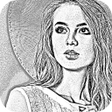أيقونة البرنامج: Pencil Sketch Photo Edito…