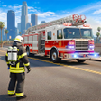 أيقونة البرنامج: US Fire Truck Rescue Game…