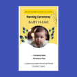 Programikonen: Naming Ceremony Invitatio…