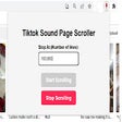 Icon of program: Tiktok Sound Page Auto-Sc…