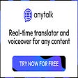 Icoon van programma: Anytalk: Real-time transl…