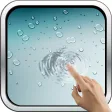 Fake iPhone Rain Wallpaper