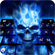 プログラムのアイコン：Flaming Skull 3d Keyboard…
