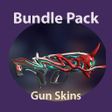 程序图标：FFF FF gun skin emote bun…
