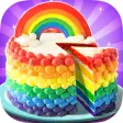 Rainbow Unicorn Cake Maker: Free Cooking Games