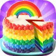 Rainbow Unicorn Cake Maker: Free Cooking Games