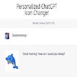 Personalized ChatGPT Icon Changer