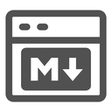 Ikon program: Web2Markdown